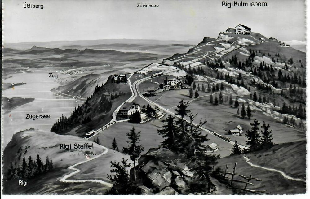 Rigi Staffel - Rigi Kulm 1962 (Gebraucht) in Hochdorf für CHF 4 – mit ...