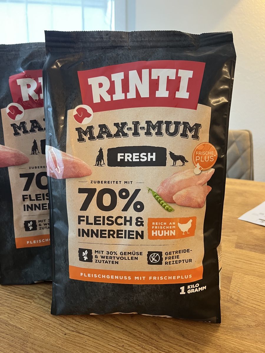 Mangimi: Rinti Hunde Trockenfutter 4kg – Nuovo e nell'imballaggio originale da Schaffhausen venduto da isa_75rk 1