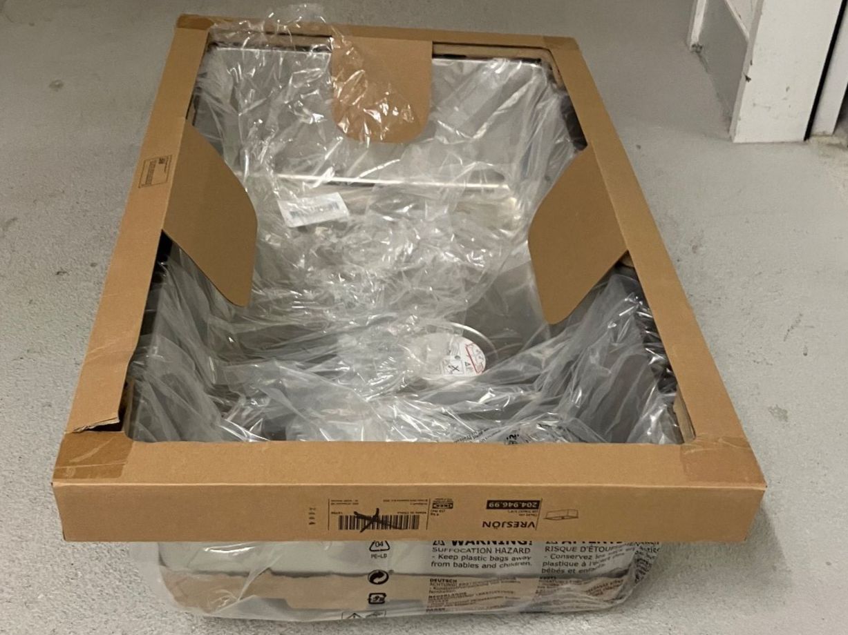 Ikea Lavabi & lavandini: IKEA Vresjön Spülbecken – Nuovo e nell'imballaggio originale da Zug venduto da pekarl01