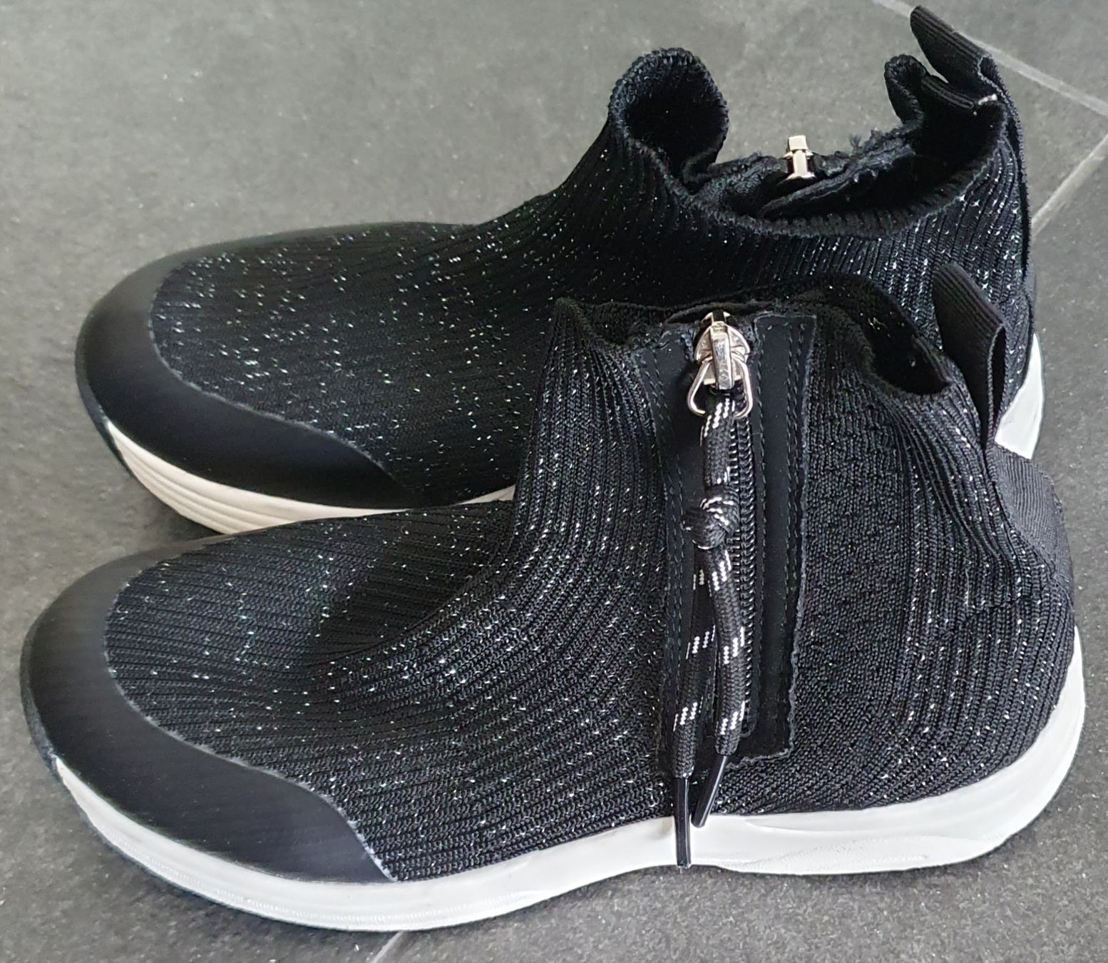 Scarpe per ragazze: Chaussures montantes noires à fermeture éclair, taille 31 – Nuovo (secondo la descrizione) da Prilly venduto da jmf1970 4