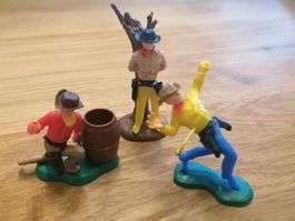 Hong Kong Plastik Figuren Cowboys - Ähnlich Timpo