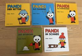 5 Kinderbücher Pandi von Oda Taro Mondo Verlag Set