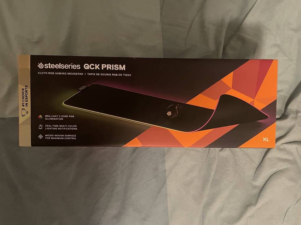 Steelseries Tappetini per mouse: Tappetino da gaming Steelseries RGB – Usato da Figino venduto da leo_28tl 1