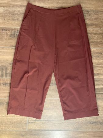 Rundholz Hose 7/8 Stretch rot bordeaux Gr. XL