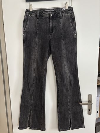 Michael Kors Black Wash Flare Jeans size 4