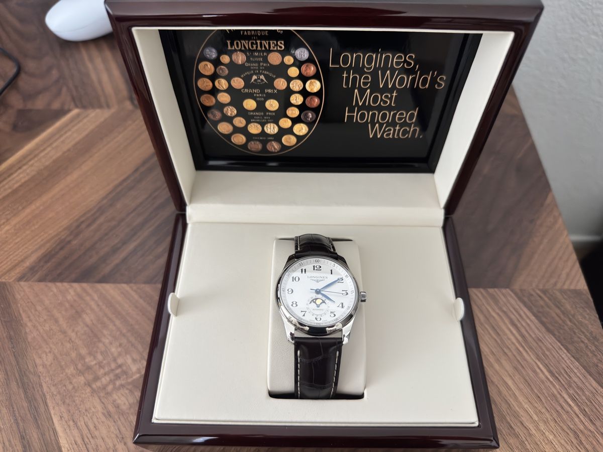 Longines Uhren: Longines Master Collection Moonphase 40mm – Gebraucht aus Rudolfstetten von dariostallone