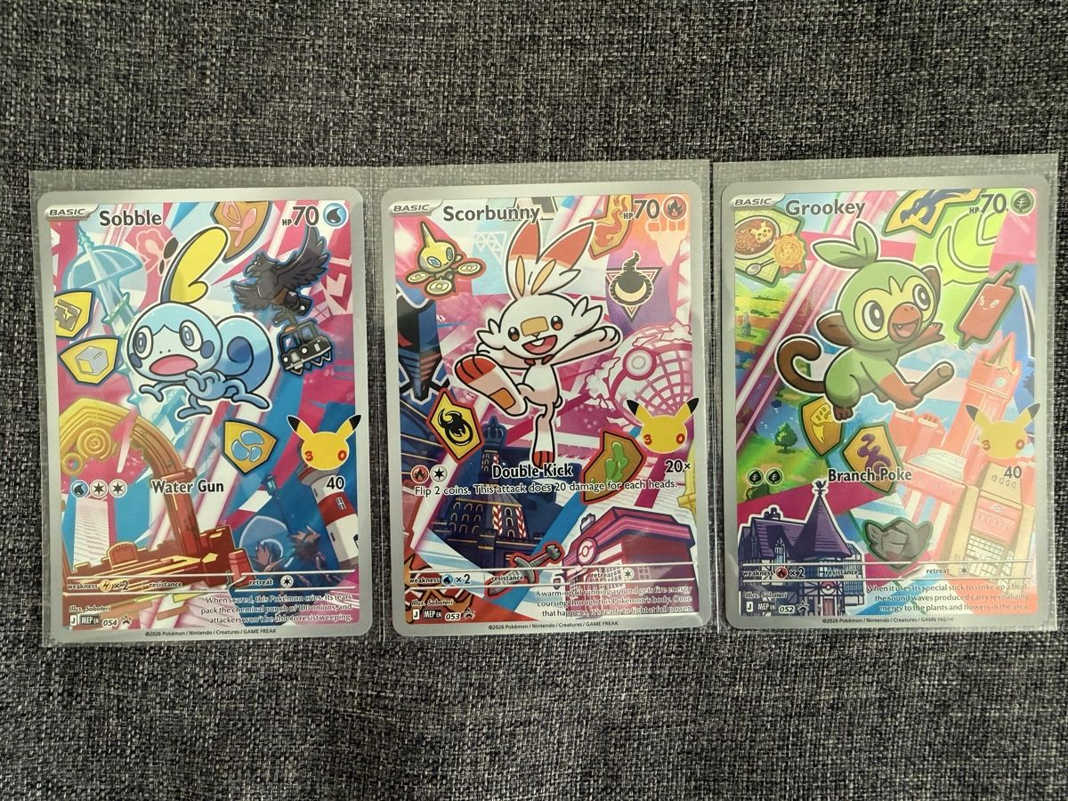 Spiele: Pokémon Promo First Partner 2 Gen 8 Set EN – Neu (gemäss Beschreibung) aus Winterthur von GS.TCG