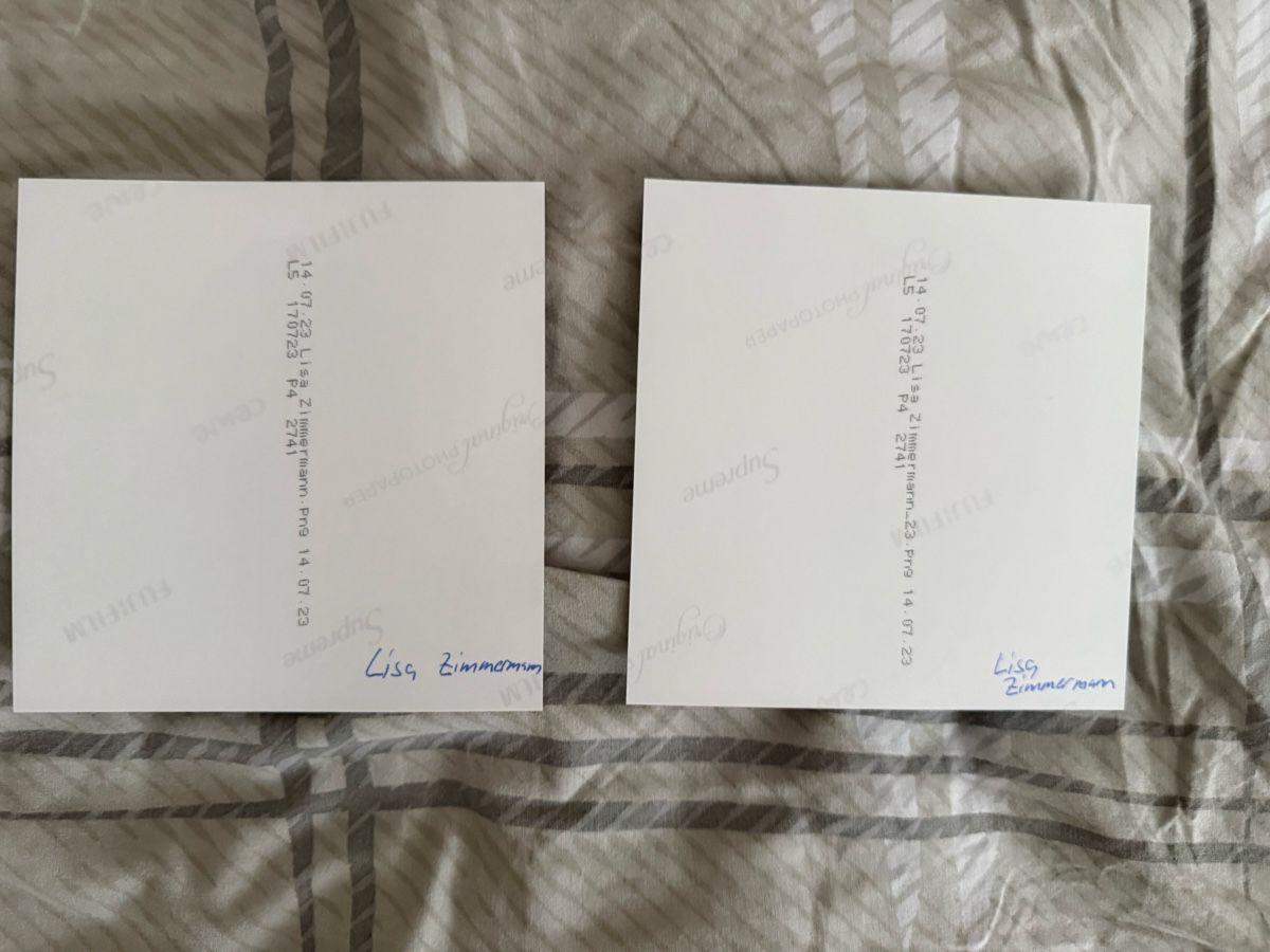 Autographes: Autogramme Lisa Zimmermann – D'occasion à Rüschlikon par andi_841 1