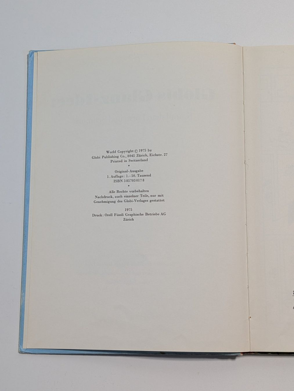 Libri: Globi Band 42 / Globis Glanz-Idee – Usato da Künten venduto da Dfog 2