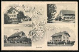 Rubigen, Gasthof zur Krone, Schulhaus un