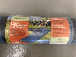 Selbstaufblasende Isomatte, ideal fürs Campen!