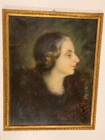Renee Yolanda Hauser (1919-2008) Pastell Gemälde signiert