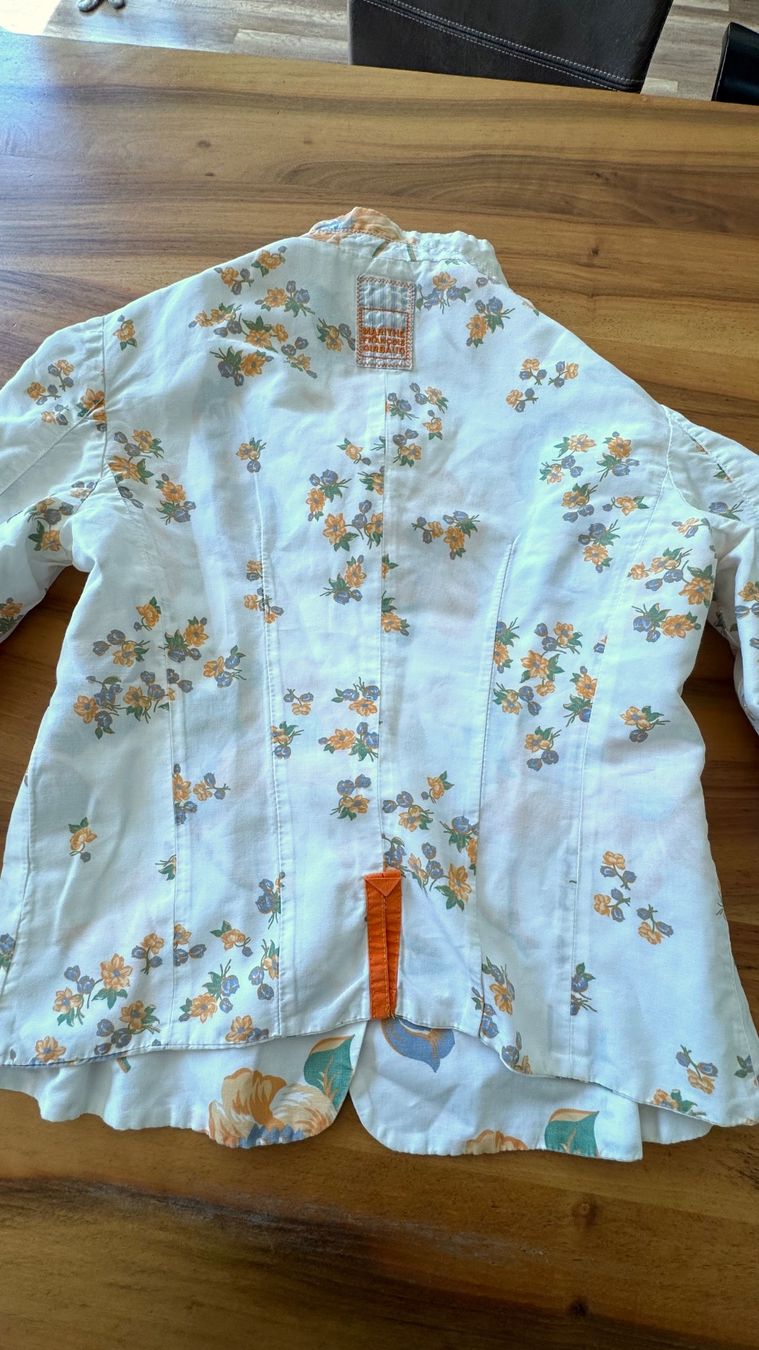 Girbaud Giacche: MARITHE FRANCOIS GIRBAUD Blazer Jacke Gr. 36 wendebar 2in1 – Usato da Meiringen venduto da Jackwashere 7