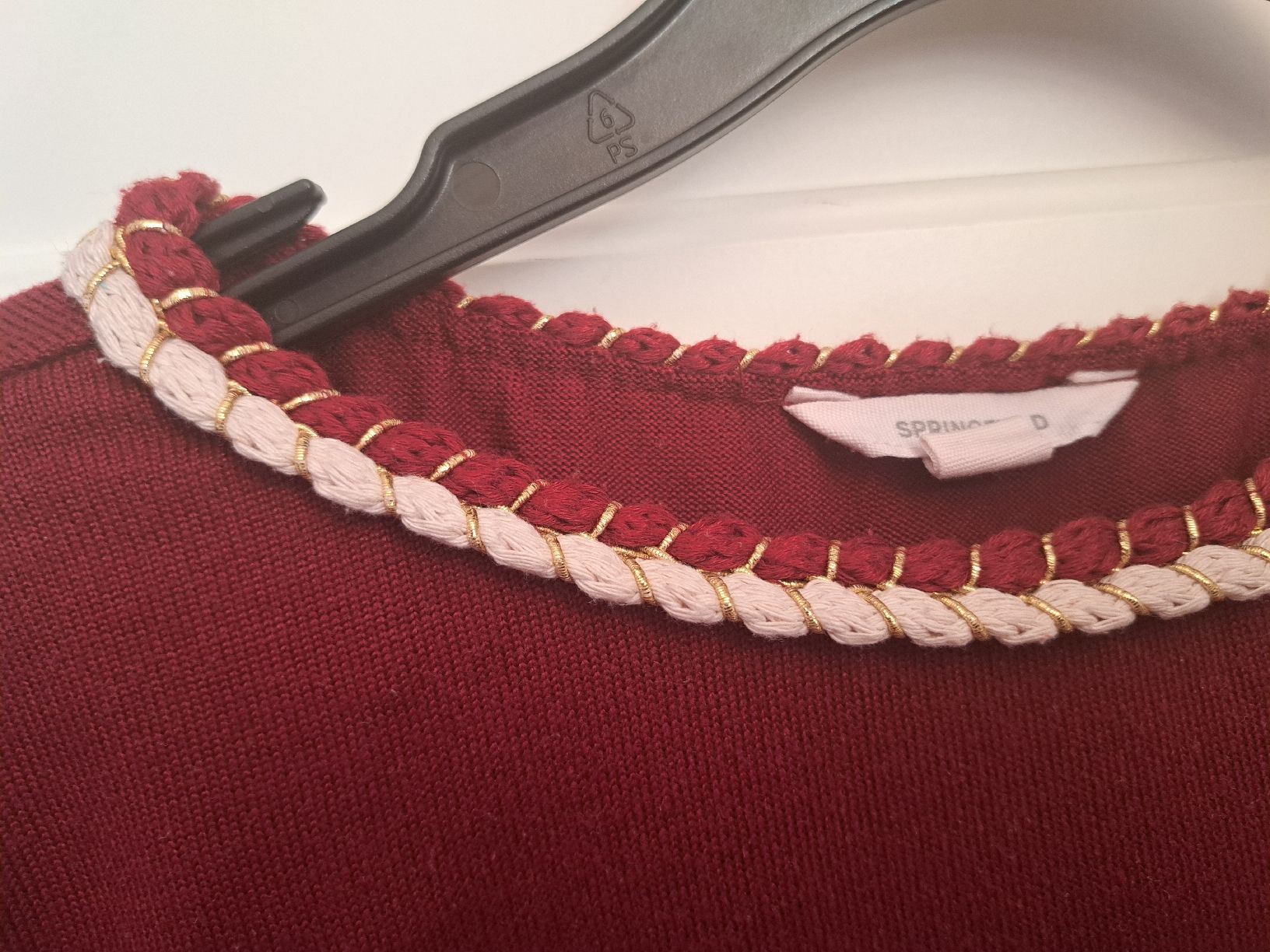 Blusen: Shirt Grösse S/M SPRINGFIELD bordeaux rot – Gebraucht aus Zürich von dph_r9t2 3