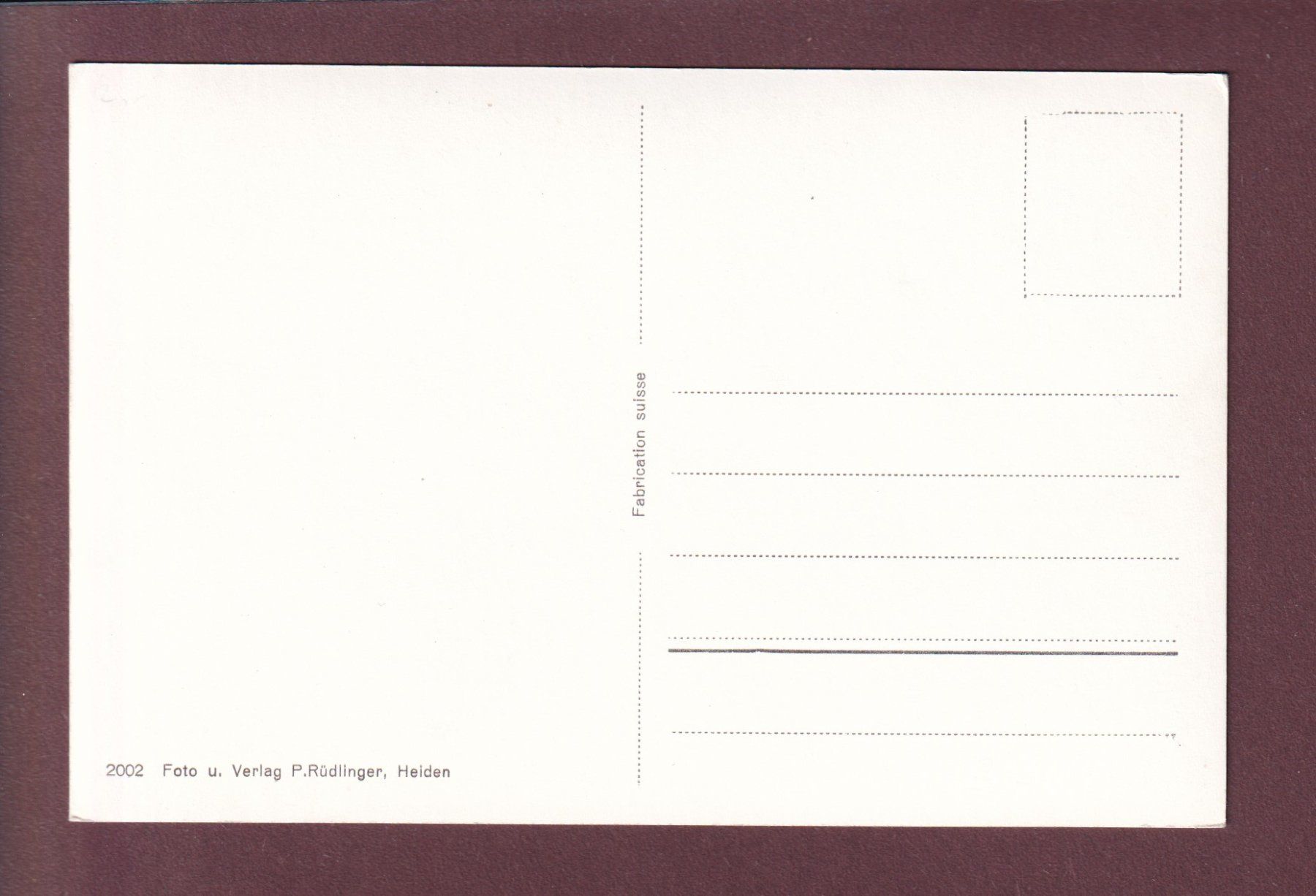 Cartoline postali: HEIDEN - Kirchplatz - Dorfbrunnen – Usato da Pully venduto da nicecards 1