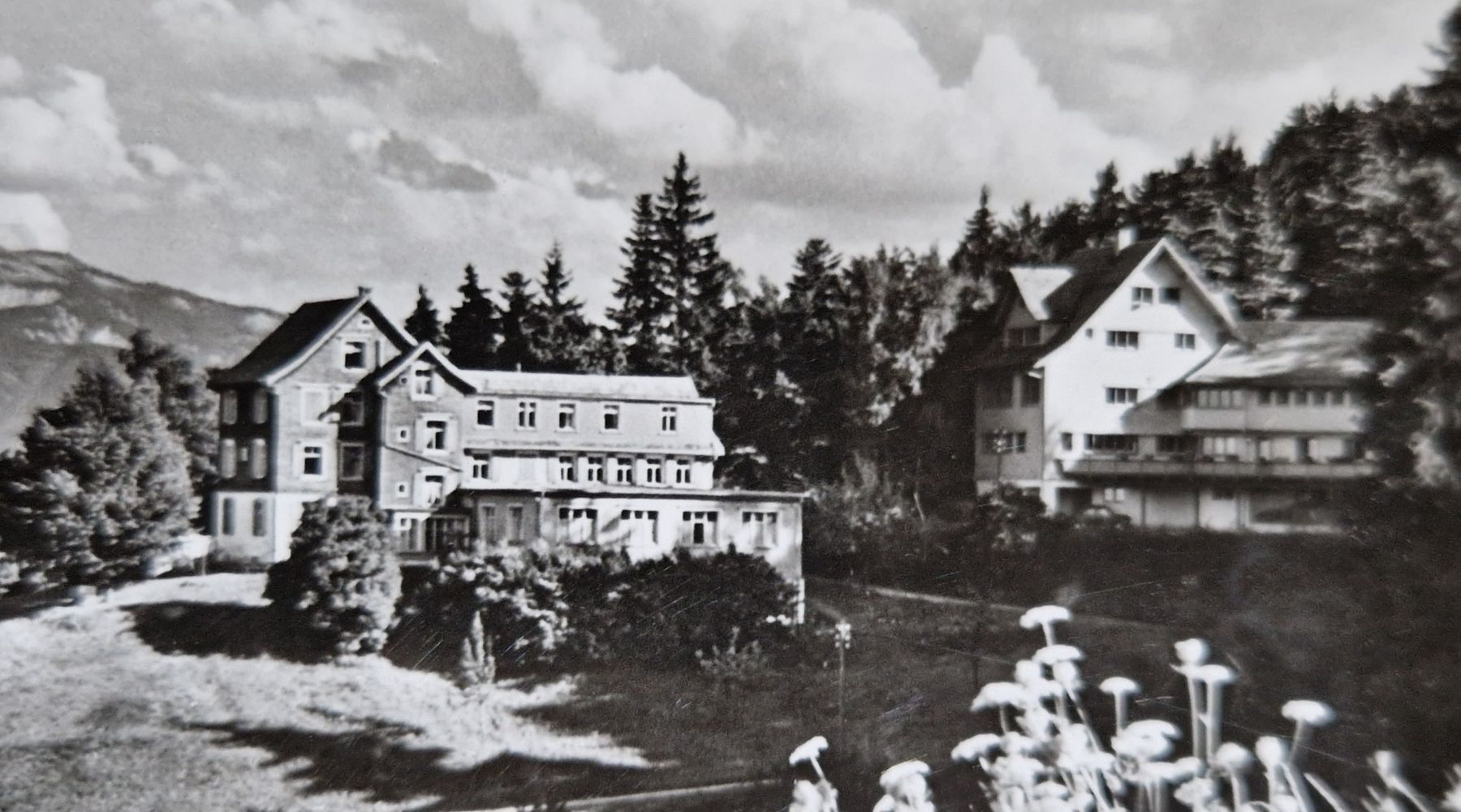 Ansichtskarten: Evang. Sozialheim Sonneblick, walzenhausen 1956 – Gebraucht aus Ebikon von Donar50 1
