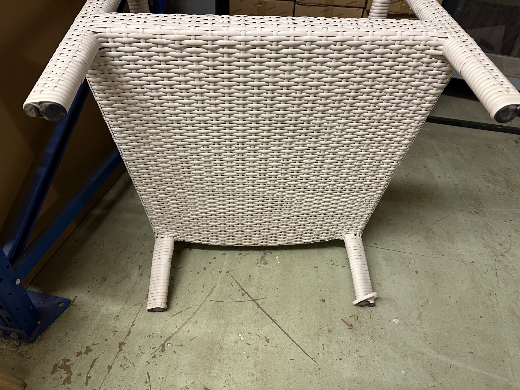 Sessel: 2 Stk. edle Rattanstühle in creme – Gebraucht aus Necker von liq24 5