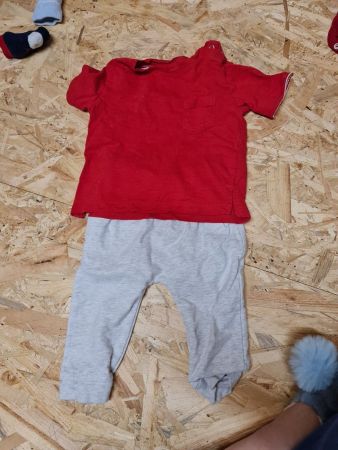Baby Hose T- Shirt Set 80