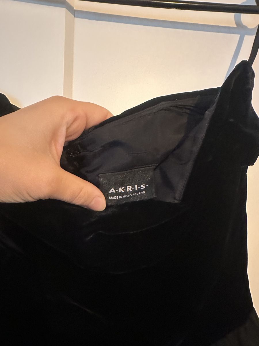 Akris Vestiti: Akris Samt Bustier Kleid gr. 36 – Nuovo (secondo la descrizione) da Zürich venduto da millaiana 5