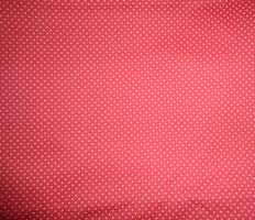 Baumwollstoff  50 x  140 cm feine Tüpfchen auf rosa