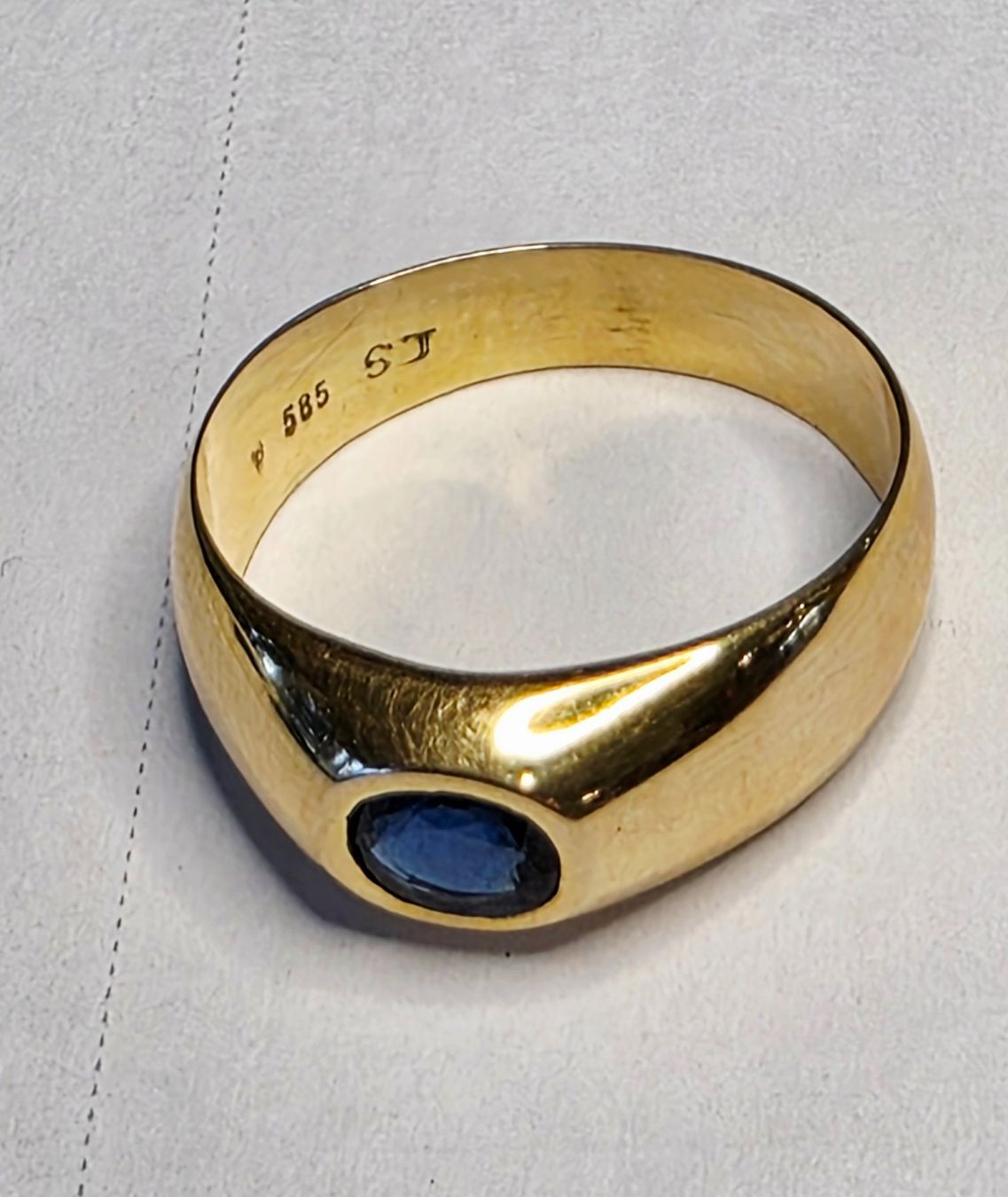 Ringe: Safir Goldring – Gebraucht aus Zürich von benedikt12 3