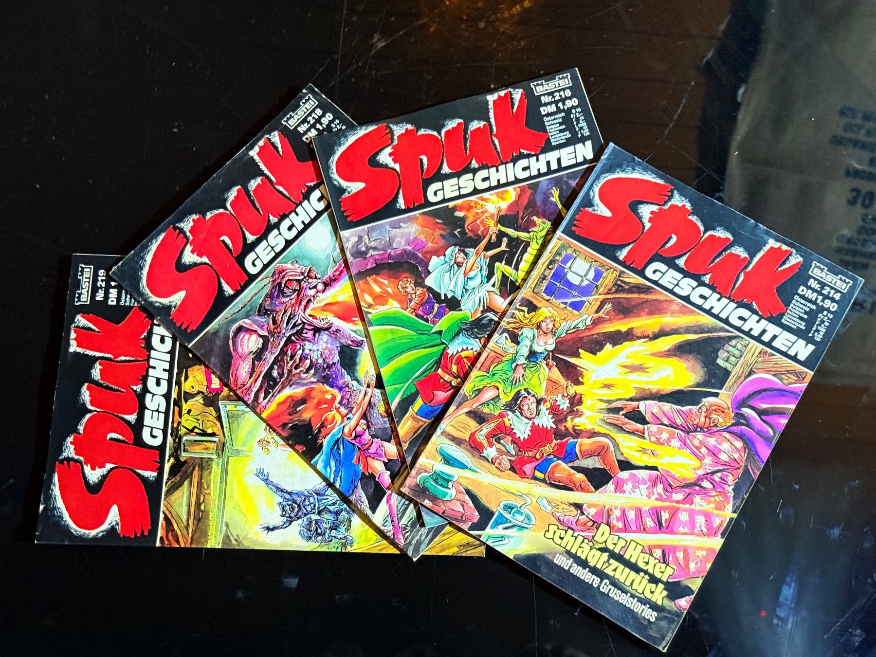 Fumetti: Spuk Geschichten Comic-Sammlung, 4 Expl. Gut erhalten – Usato da Zuerich venduto da SonderArt-Wertgut