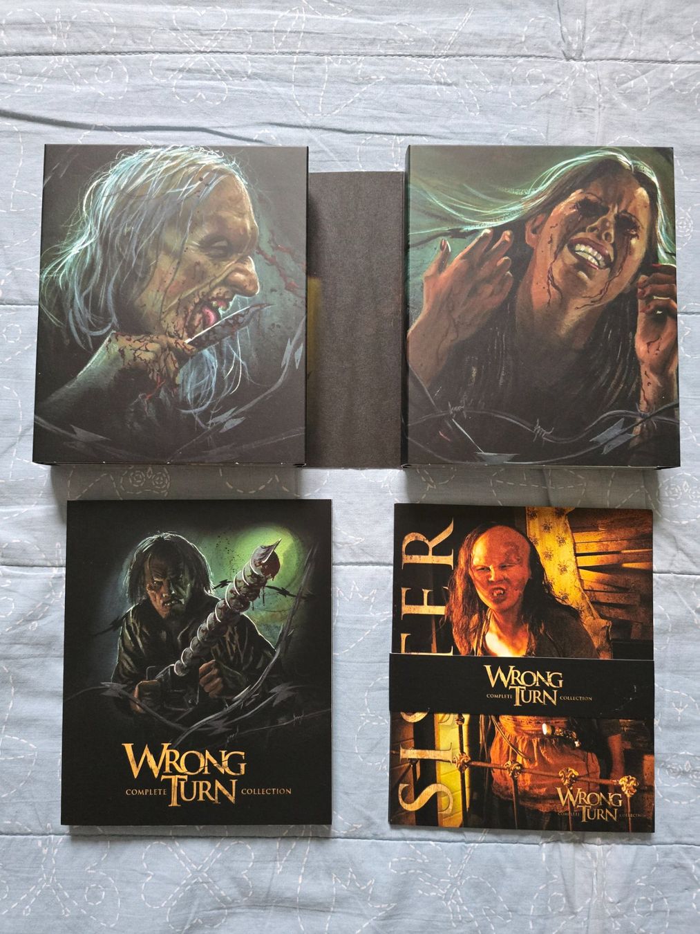 Tous les DVDs: Digibook Wrong Turn Complete Collection Lim. 444 – D'occasion à Luzern par silvermoon12 3