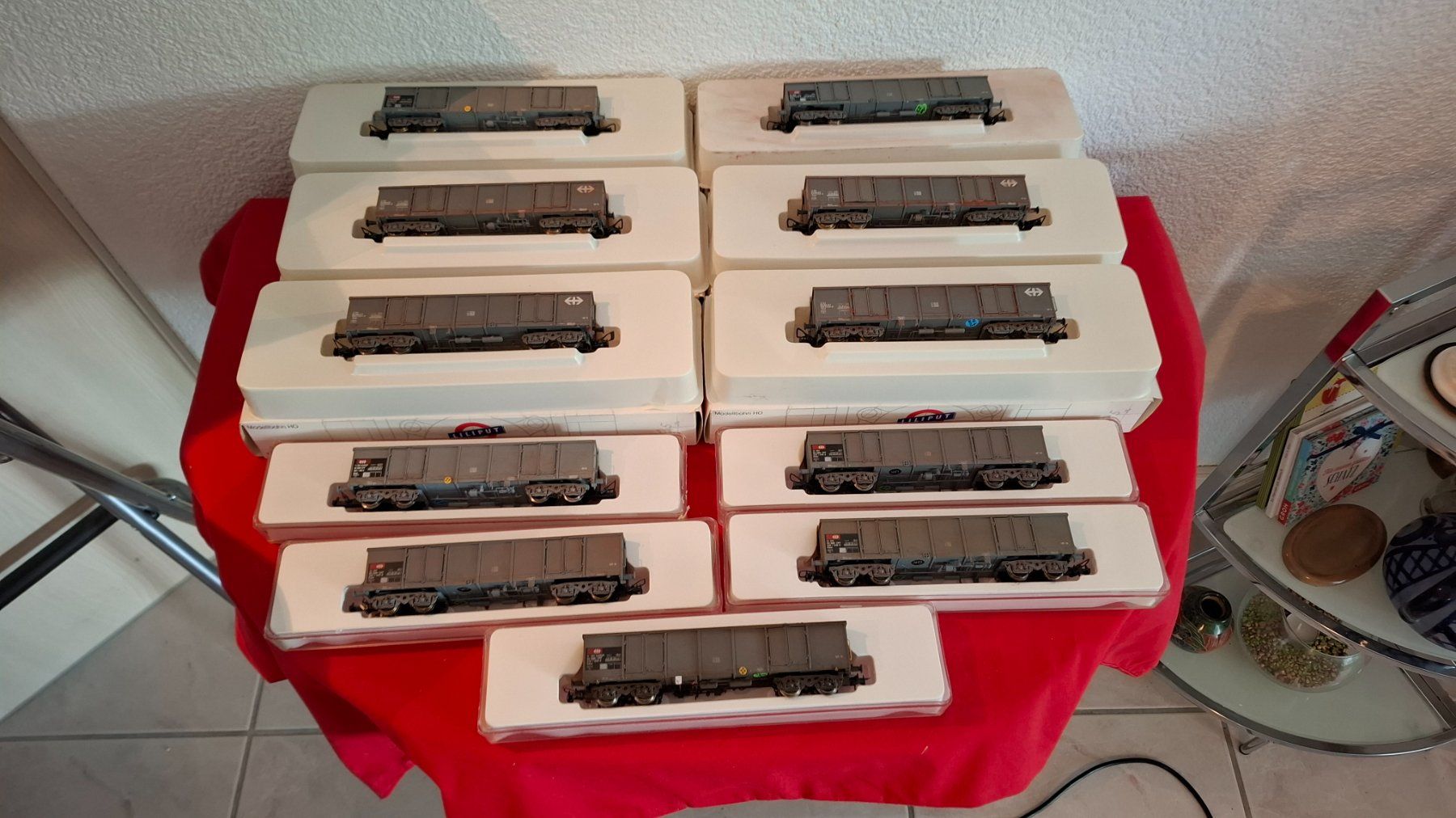 Liliput Modelleisenbahnen: Liliput :  11 Eaos mit Rübenladung – Gebraucht aus Märwil von Siebenzipfel 1