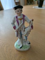 Feine Porzellanfigur Musiker mit Violine