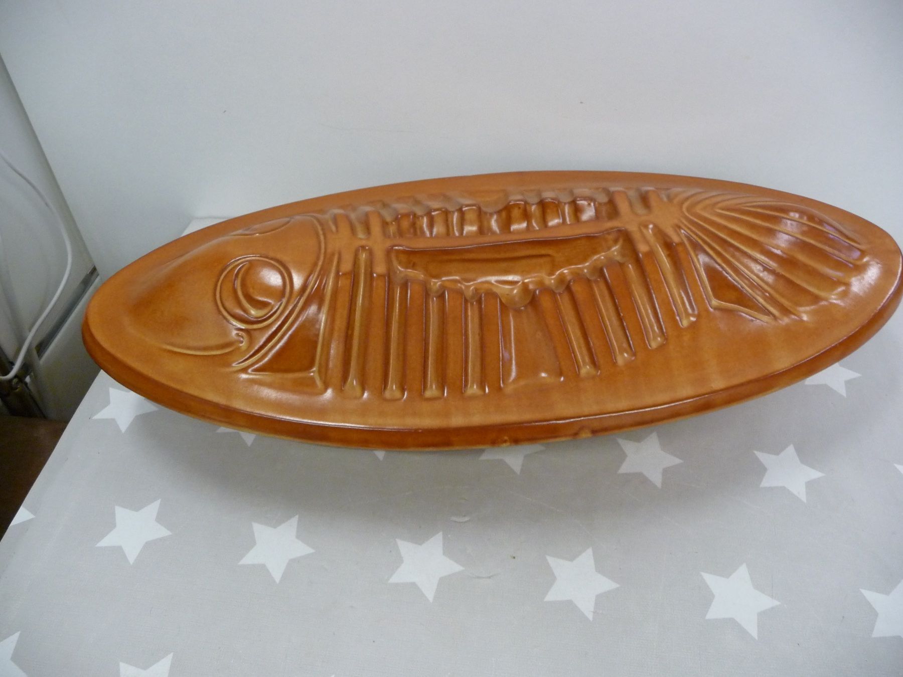 Servierplatten: Fischplatte Topf Keramik – Gebraucht aus Rafz von Powacaddy 2