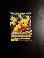Pikachu V Jumbo Pokemon TCG SWSH061 Promo Shining Fates Over