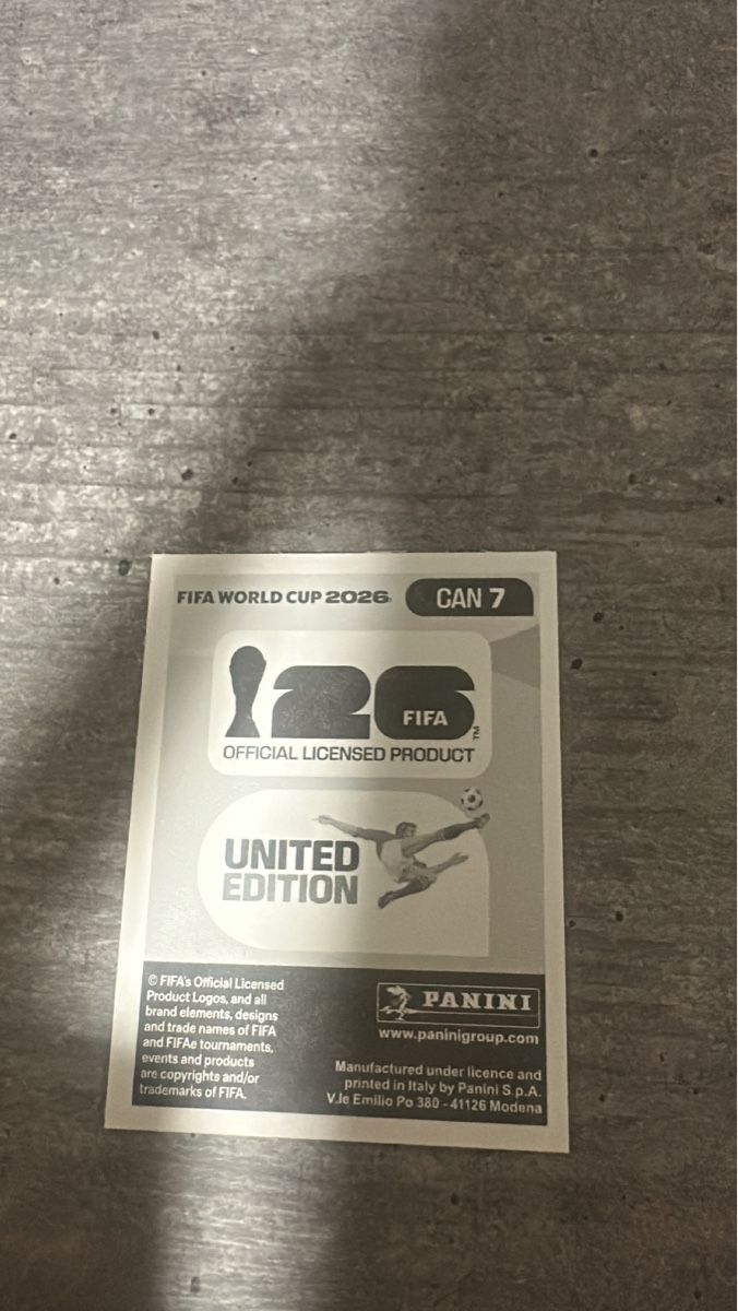 Panini Carte collezionabili: CAN 7 , FIFA WORLD CUP 2026 PANINI  – Nuovo (secondo la descrizione) da Frauenfeld venduto da 1PegPeg1 1