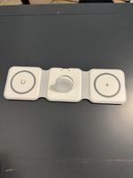 3-in-1 kabellose Ladestation weiss gebrauchter Zustand