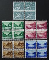 PP 1956, Viererblöcke B76-B80 BERN, Kat: 120.-