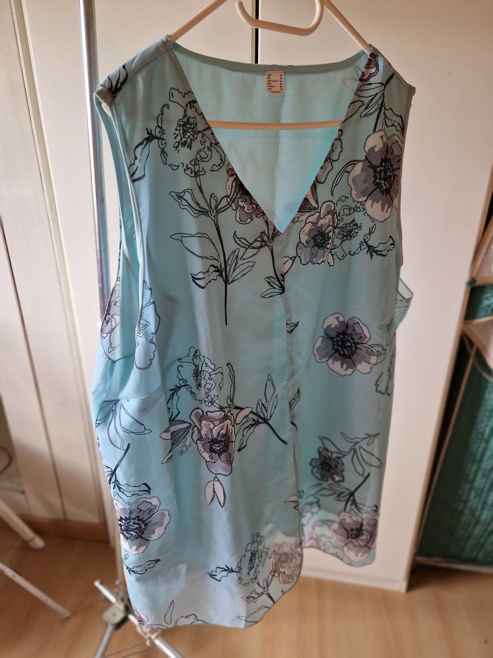 Top: Blusen Top Long Blau/Türkis Farbig – Nuovo (secondo la descrizione) da Niederbipp venduto da Trude04 1