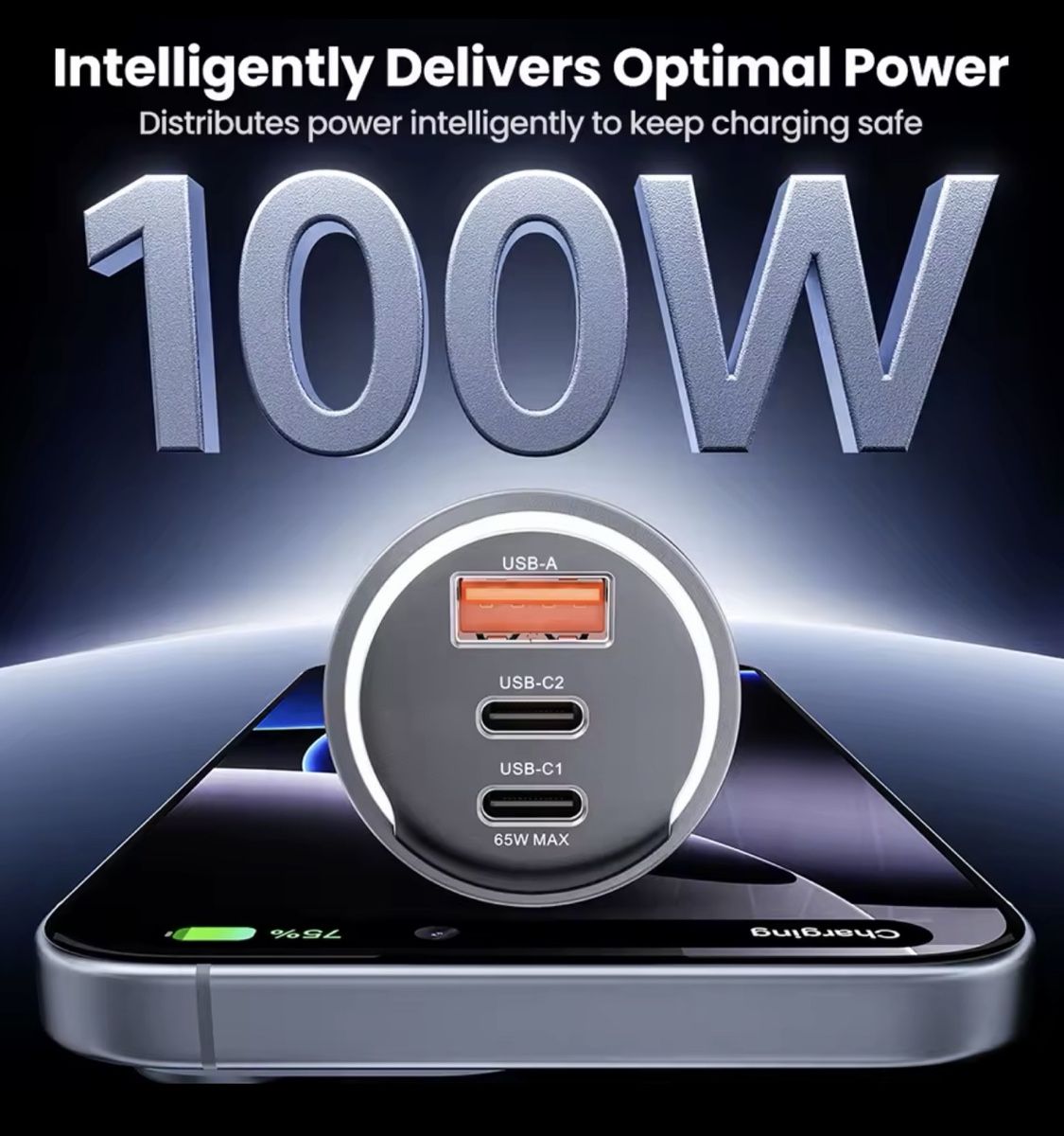 Caricabatterie: Toocki 100w Car Charger – Nuovo (secondo la descrizione) da Winterthur venduto da Ennio1984 1