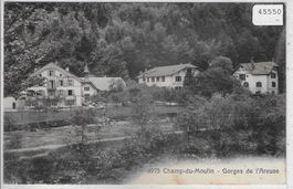 Champ-du-Moulin - Gorges de l'Areuse