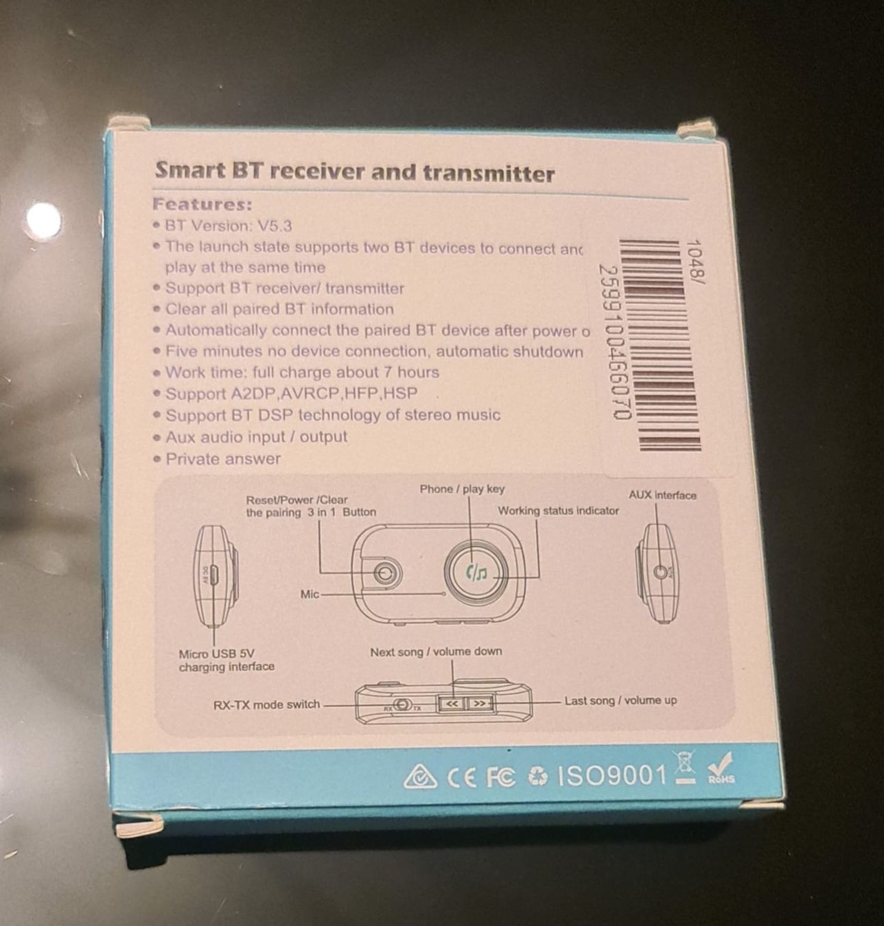 Unità & Adattatore: Bluetooth Transmitter – Nuovo e nell'imballaggio originale da Zürich venduto da ok1 1