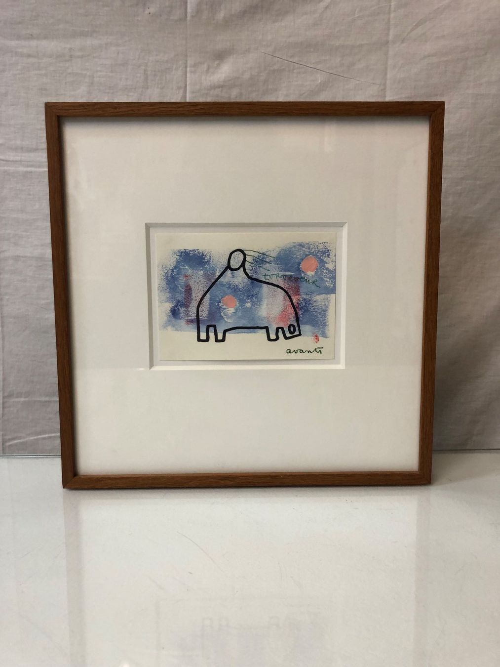 Dipinti: Giorgio Avanti No 718 "torocoeur" 10x15; 2001 – Usato da Brunnen venduto da Allerwaren