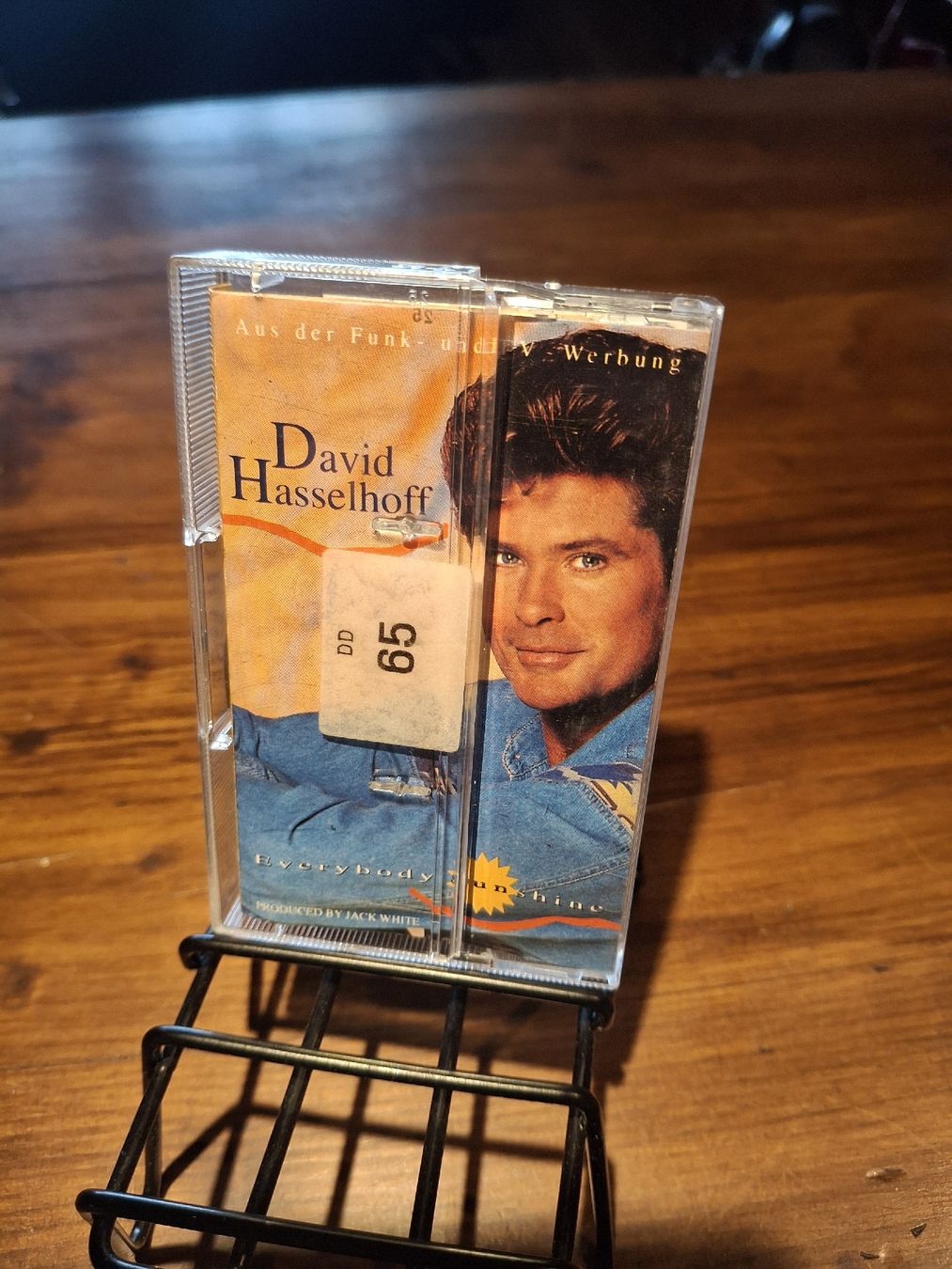 Cassettes audio: David Hasselhoff Everybody Sunshine Cassette Tape  – D'occasion à Heimenschwand par fahrni01