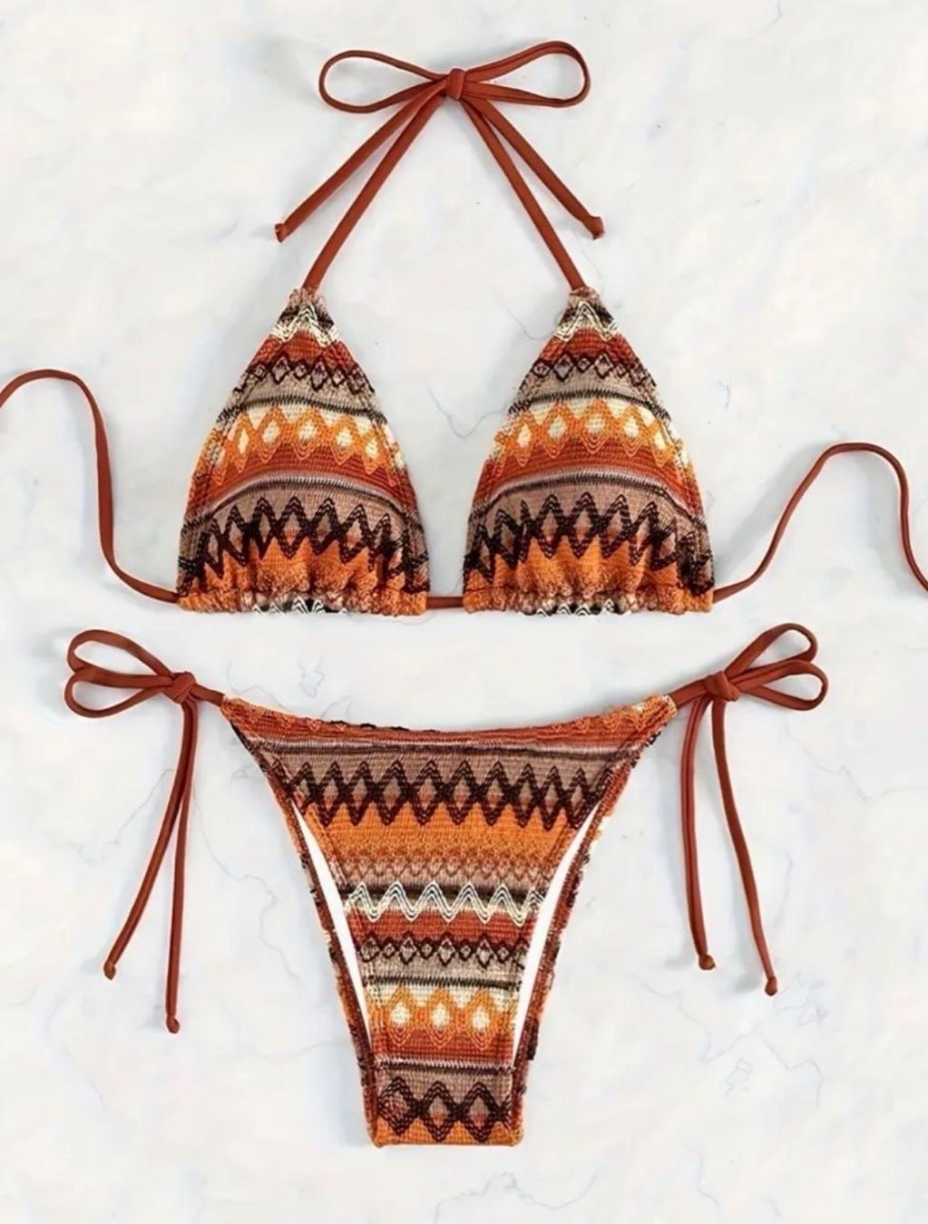 Costumi da bagno & Bikini: ✨Chic Boho Bikini Set M - Neu  - Gratis Versand – Nuovo e nell'imballaggio originale da Gockhausen venduto da Agus_acu 4