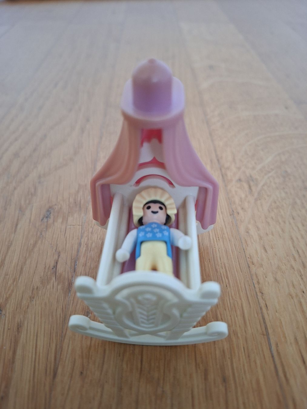Playmobil Giocattoli: PLAYMOBIL Wiege mit Baby – Usato da Balterswil venduto da Steineparadies