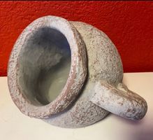 Rustikaler Übertopf im Amphoren Design für de Garte🪴 (
