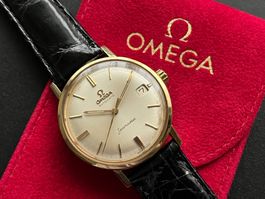 Omega Seamaster 14910 SC-62 Automatik 18K Gold Vintage