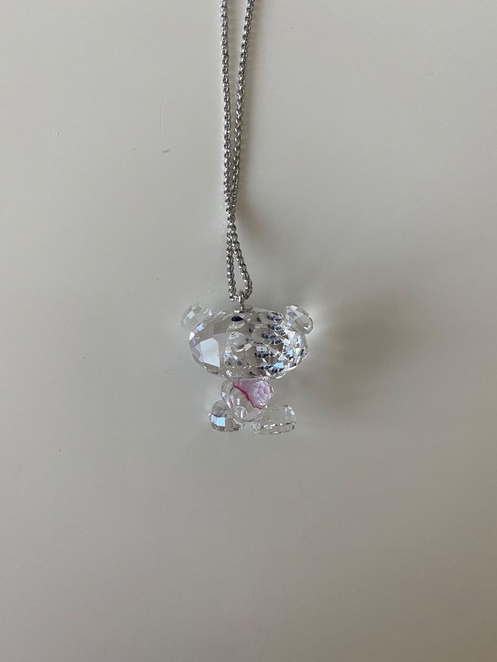 Swarovski Catenine: Swarovski Bo Bear So Sweet Halskette – Usato da Winterthur venduto da marisole4 3