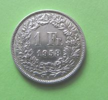 1 Franken Silber 1958
