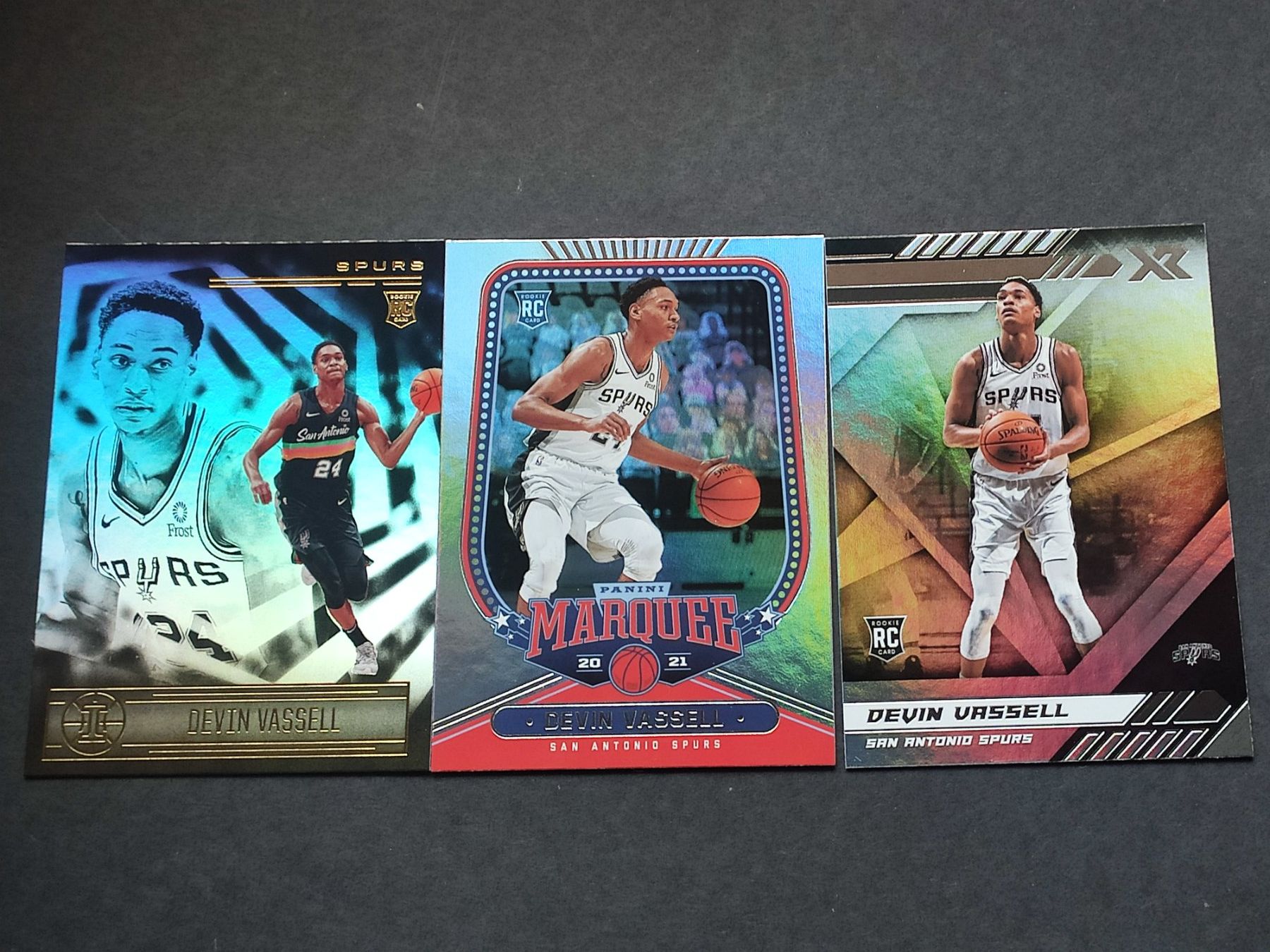 Nba Sammelbilder & Trading cards: Devin Vassell 3 Rookie Karten RC Spurs – Gebraucht aus Olten von cweb