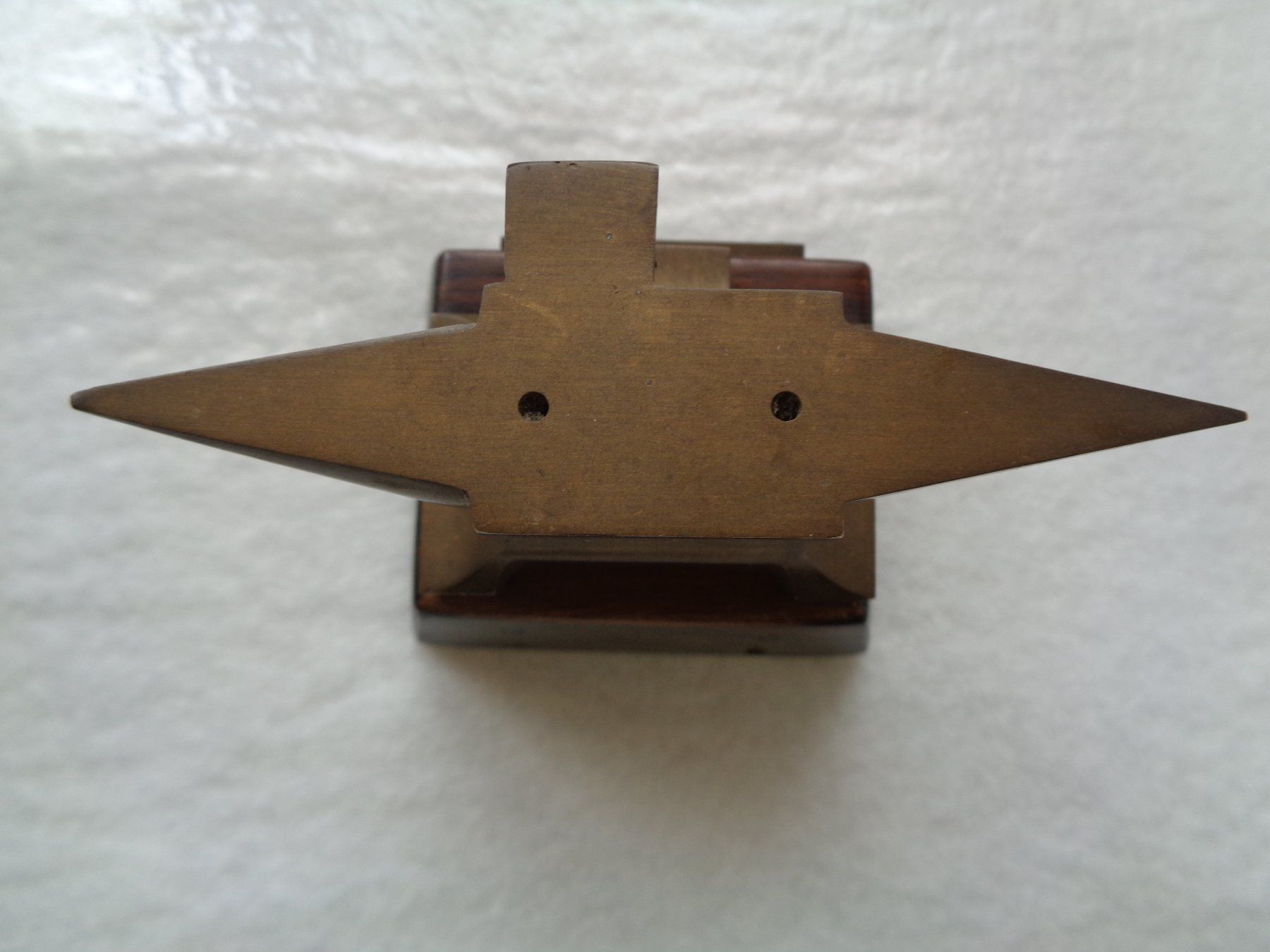 Attrezzi da lavoro: KLEINER AMBOSS MINI AMBOSS BRIEFBESCHWERER PAPERWEIGHT – Usato da Henggart venduto da Pascha22 2
