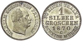 Preussen, Groschen 1870 C