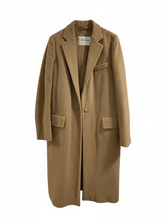 Max Mara - Manteau camel classique - Taille 46 (L)